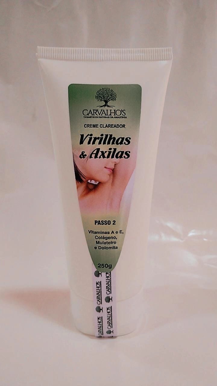 1 creme clareador axila e virilha