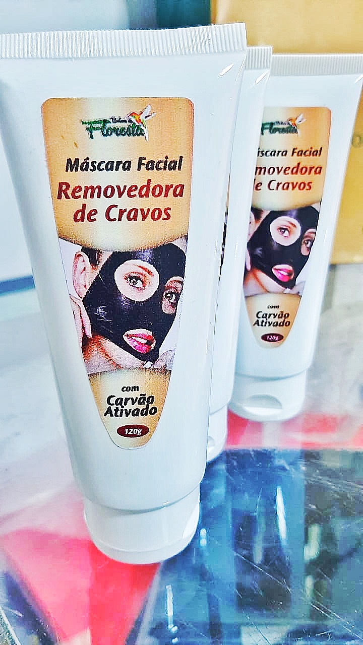 Máscara Facial Removedora de Cravos: Carvão Ativado 🖤✨ — Beleza da Floresta Top