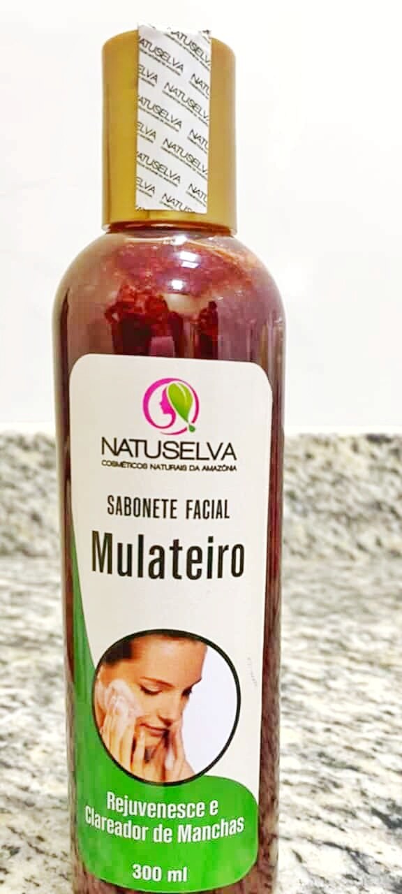 🌳 Sabonete Facial 100% Mulateiro | 300ml — NATUSELVA