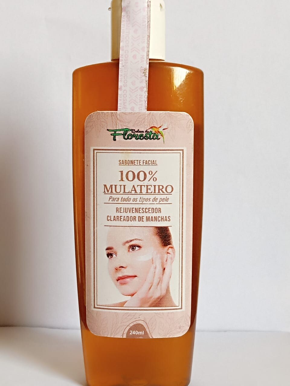 🌳 Sabonete Facial 100% Mulateiro | 240ml — Beleza da Floresta Top