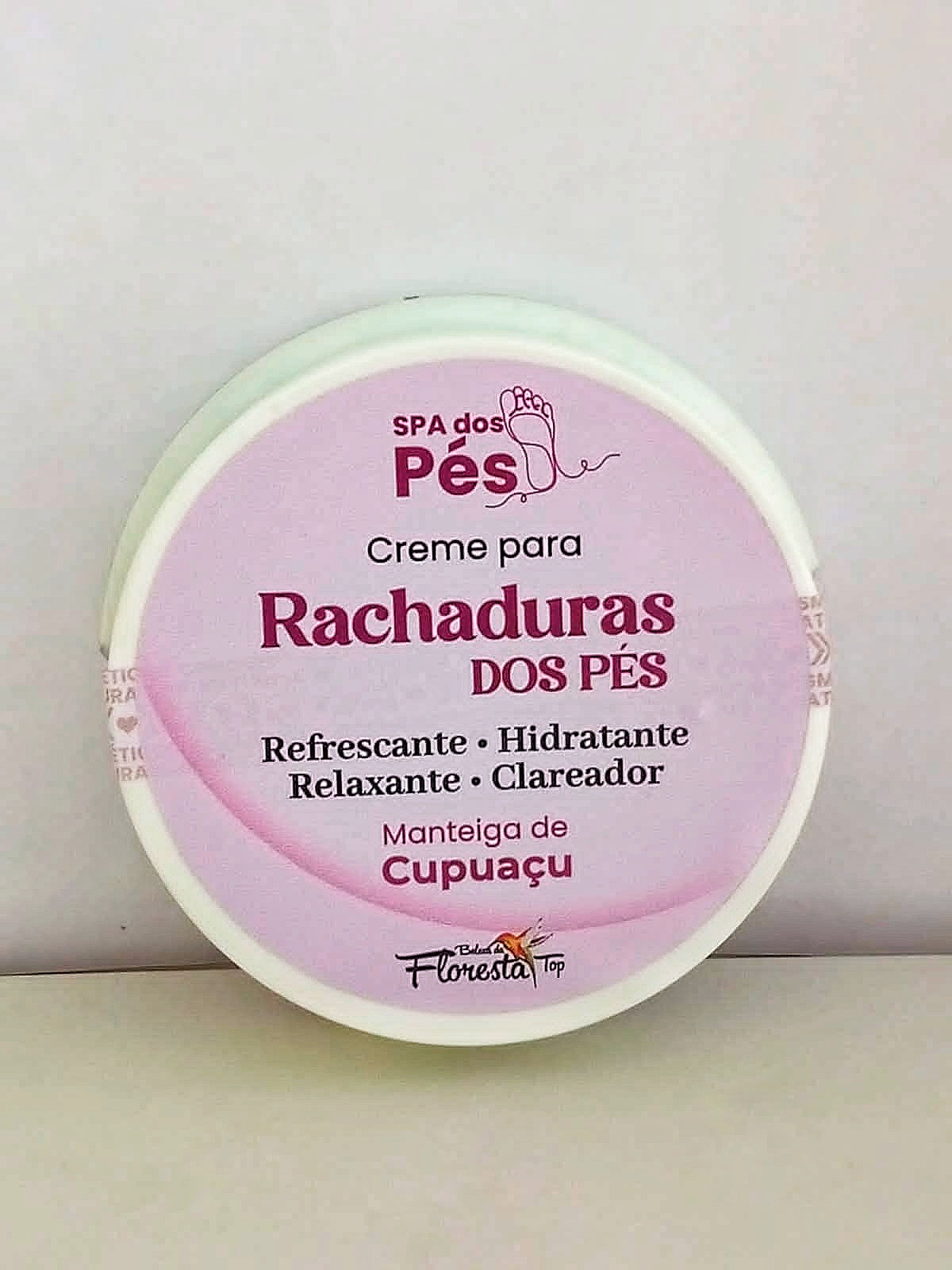 🌿✨ Creme para Fissuras dos Pés com Manteiga de Cupuaçu ✨🌿