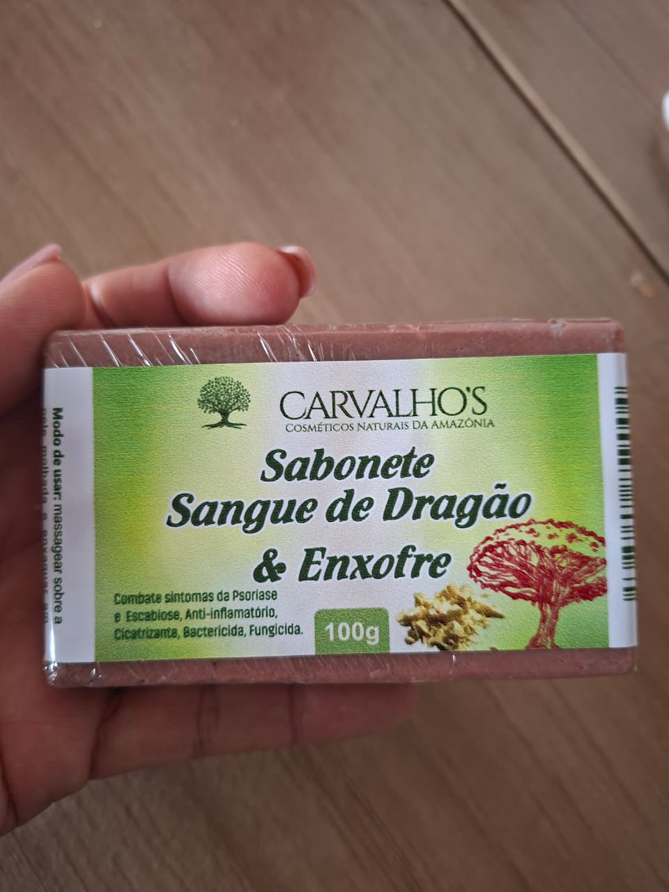 🌿✨ Sabonete Sangue de Dragão com Enxofre 🌟