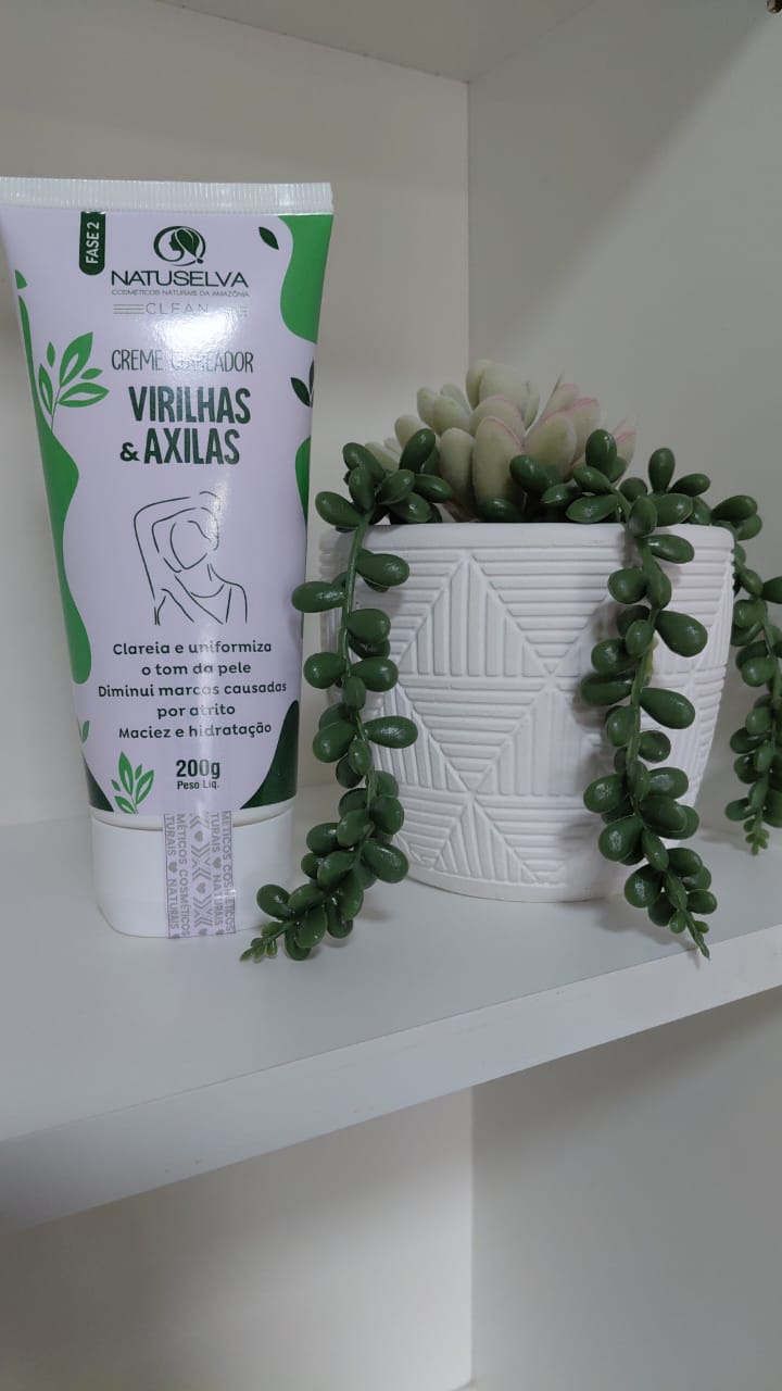 🌿✨ Creme Clareador para Virilhas e Axilas - Natural e Delicado 🌸