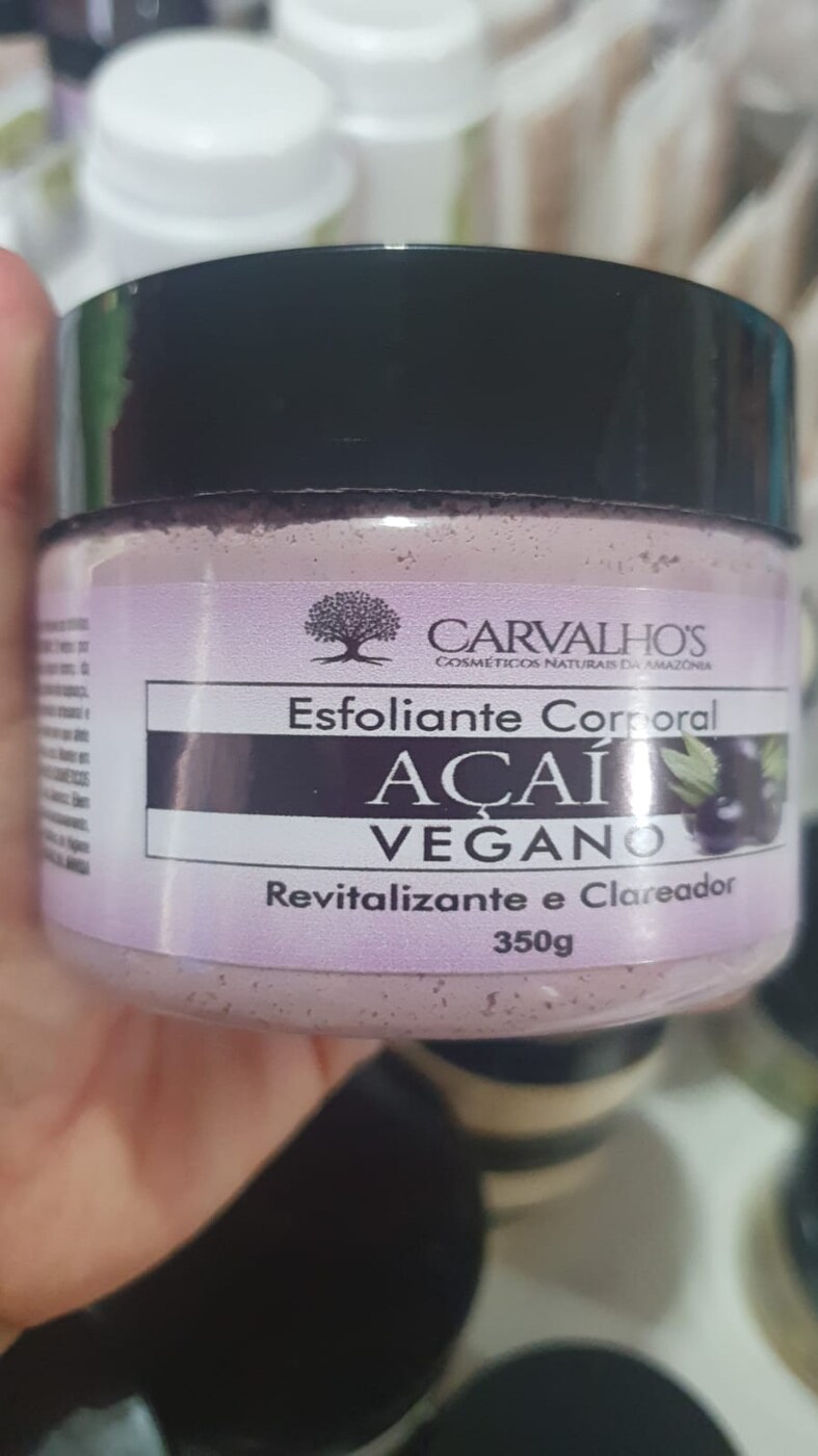 🌿🍇 Esfoliante Corporal Açaí Vegano 🍇🌿
