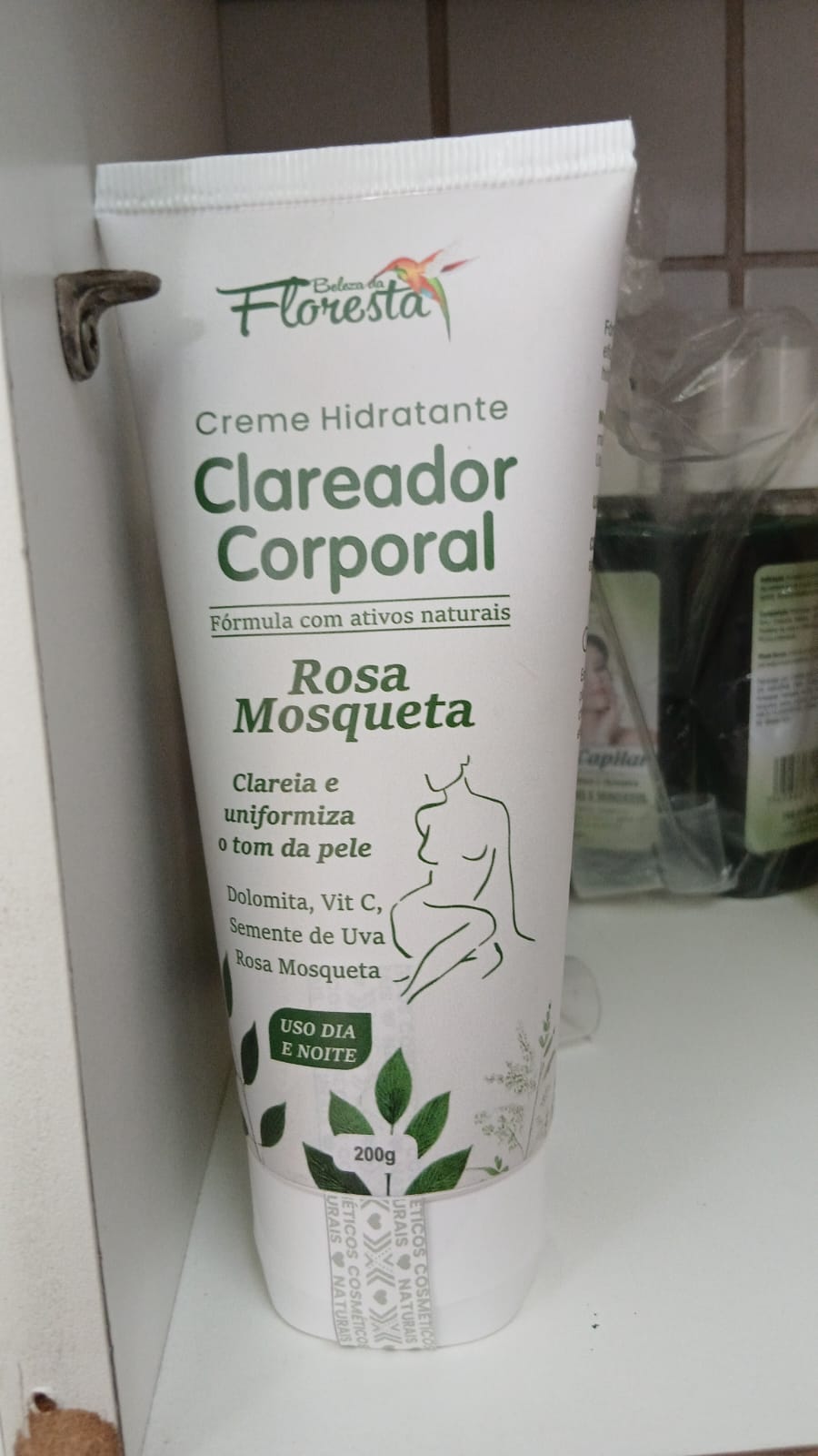 ✨ Clareador Corporal Rosa Mosqueta – Pele Radiante e Uniforme! ✨