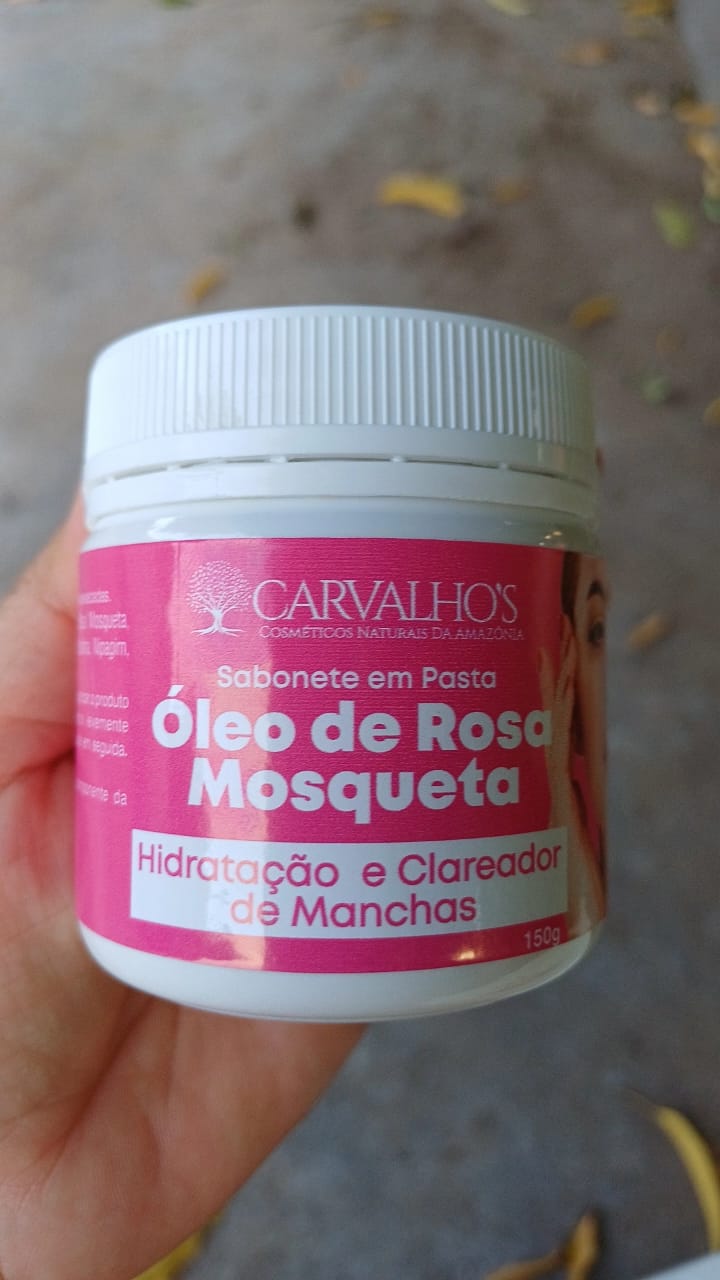 🌹✨ SABONETE EM PASTA ÓLEO DE ROSA MOSQUETA ✨🌹
