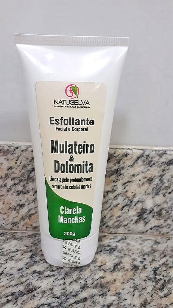 Exfoliante facial e corporal 100% mulateiro — NATUSELVA