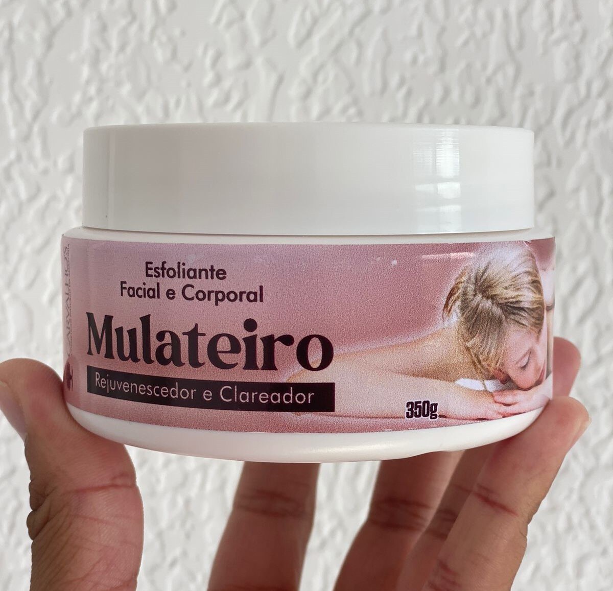 Exfoliante facial e corporal 100% mulateiro — Carvalhos Cosméticos