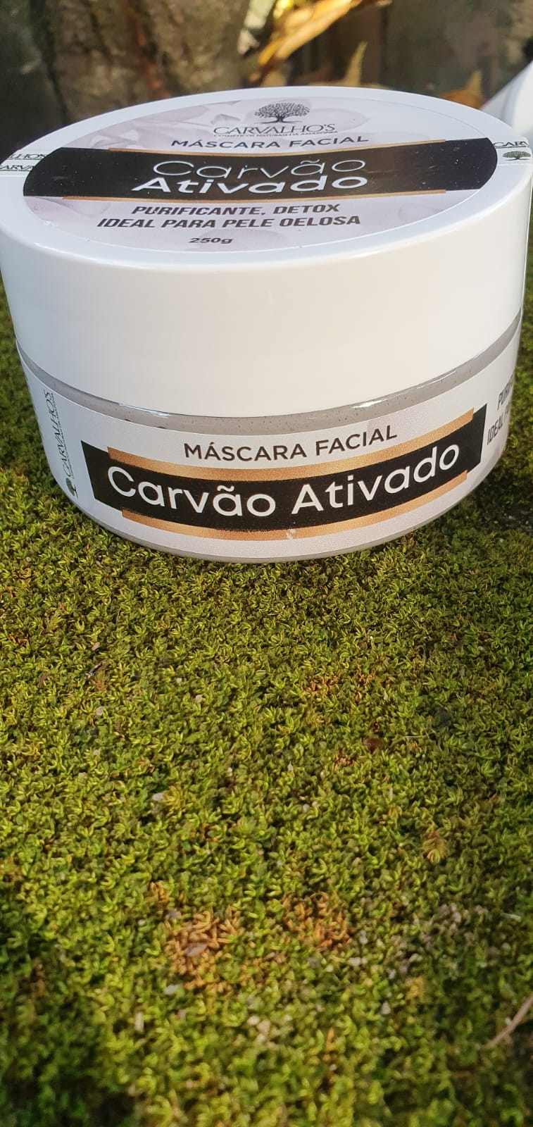 Máscara Facial Removedora de Cravos: Carvão Ativado 🖤✨ — Carvalhos Cosméticos