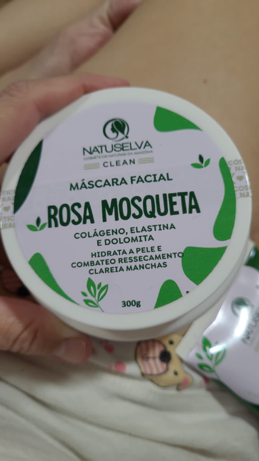Máscara Facial Rosa Mosqueta 🌹✨ — NATUSELVA