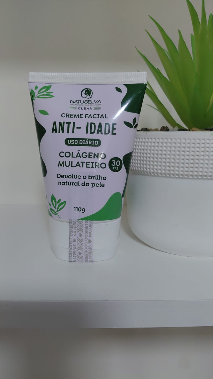 🌟✨ Creme Facial Anti-Idade – Juventude e Luminosidade para a Sua Pele! ✨🌟 — NATUSELVA