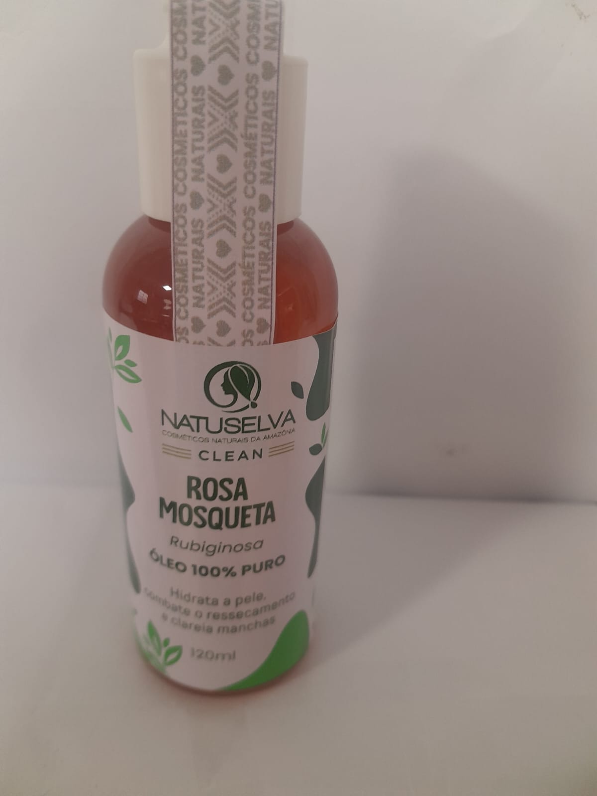 🌹 Óleo de Rosa Mosqueta Rubiginosa 100% Puro – 120 ml — NATUSELVA