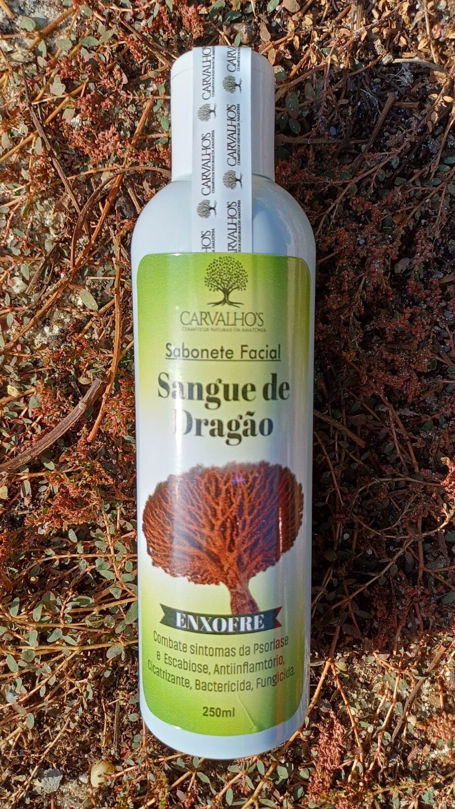 🐉 Sabonete Facial Sangue de Dragão & Enxofre | 250ml — Carvalhos Cosméticos