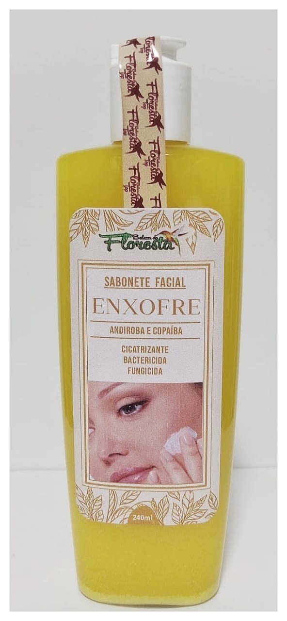 💛 Sabonete Facial de Enxofre, Andiroba & Copaíba | 240ml — Beleza da Floresta Top
