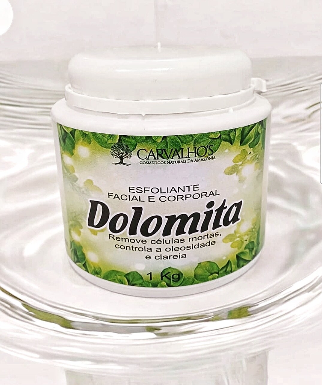 🤍 Esfoliante Facial e Corporal Dolomita | 1kg — Carvalhos Cosméticos